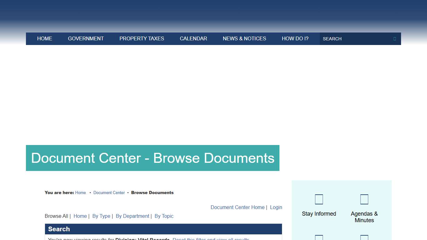 Document Center / Browse Documents / Sullivan County, IN